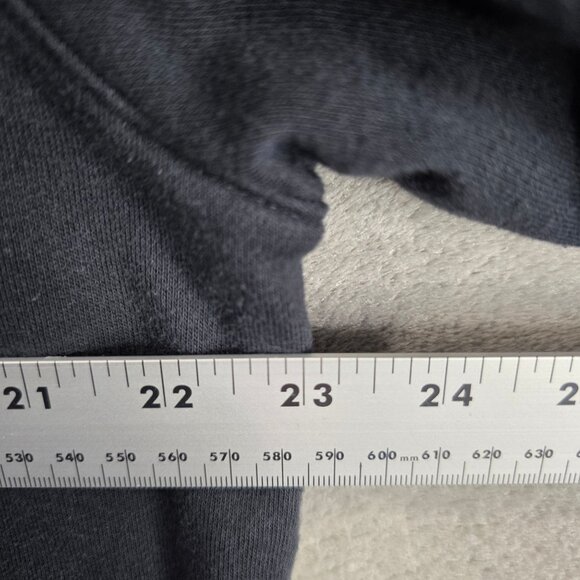 Mens Under Armour Project Rock Black Pullover Hoodie Loose Fit Cotton Blend L - Picture 5 of 7